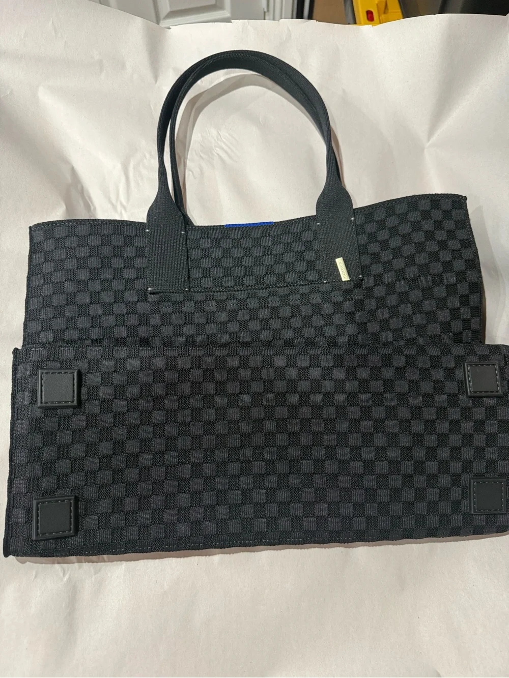 Rothy's The Classic Tote in Black Sand NWOT